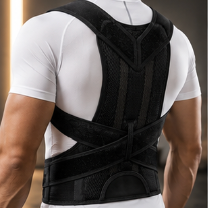 Unisex Back Brace For Posture And Pain Relief Shoulder Straightener