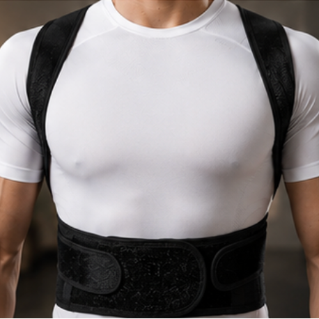 Unisex Back Brace For Posture And Pain Relief Shoulder Straightener