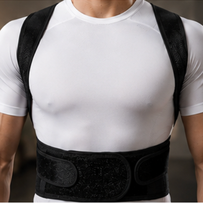 Unisex Back Brace For Posture And Pain Relief Shoulder Straightener