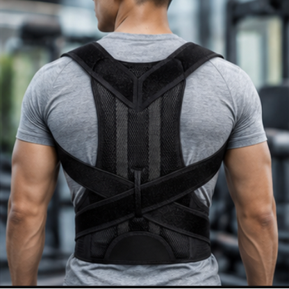 Unisex Back Brace For Posture And Pain Relief Shoulder Straightener